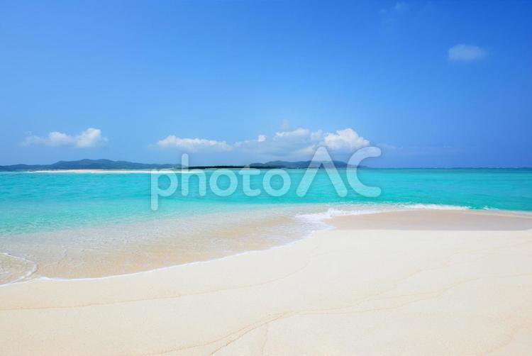 美しい海の風景 海,沖縄,日本の写真素材