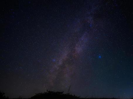 太郎平の天の川 太郎平の天の川の写真