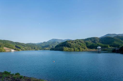 宮崎県宮崎市田野町 天神ダム 宮崎県宮崎市田野町 天神ダム ダム,ダム湖,水の写真素材