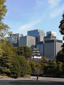 皇居 皇居 皇居,東京都,江戸の写真素材