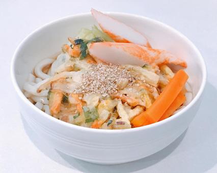 天婦羅うどん 天婦羅うどんの写真