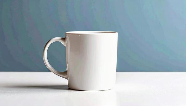 白いカップ 白いカップの写真