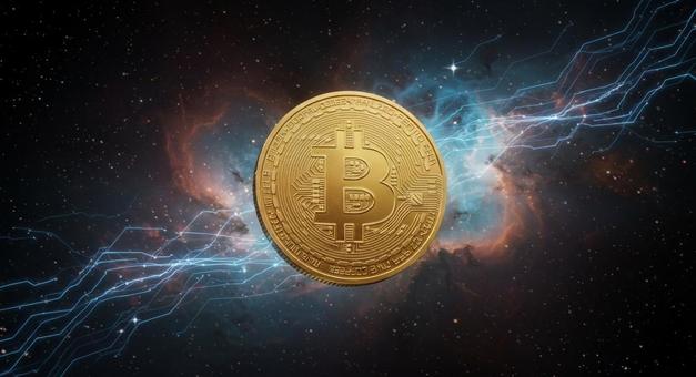 幻想的なビットコイン 幻想的なビットコインの写真
