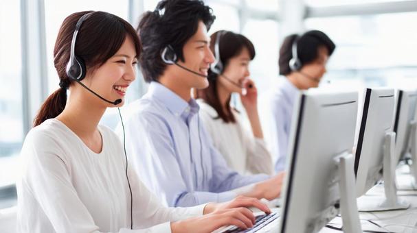 コールセンターの写真