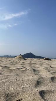 砂浜 砂浜の写真
