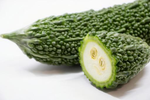 ゴーヤ ゴーヤ ゴーヤ,野菜,夏野菜の写真素材