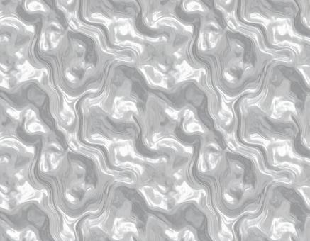 銀色液体の連続波紋模様 銀色液体の連続波紋模様の写真