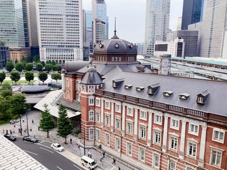 東京風景・東京駅 東京風景・東京駅 東京駅,駅,駅舎の写真素材