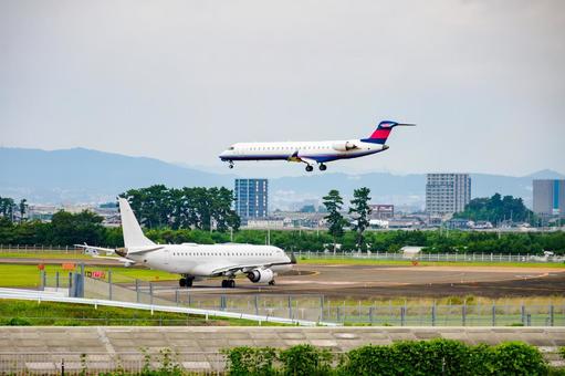 ジェット旅客機⒁ ジェット旅客機⒁ 飛行機,ジェット機,旅客機の写真素材