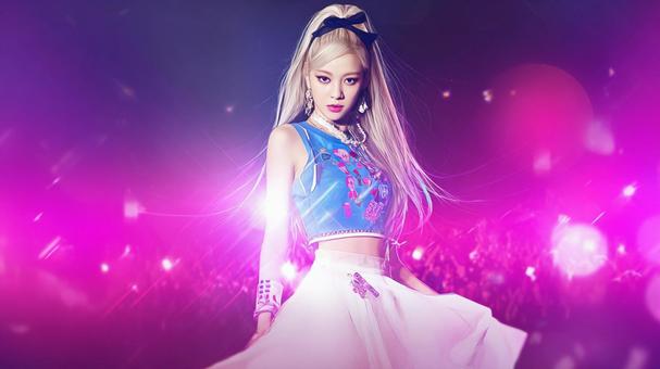 K-POP風ステージ美女 K-POP風ステージ美女の写真