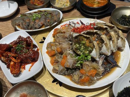 カンジャンケジャン カンジャンケジャン カンジャンケジャン,韓国,ソウルの写真素材