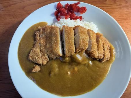 カツカレー カツカレー,とんかつ,カレーの写真素材