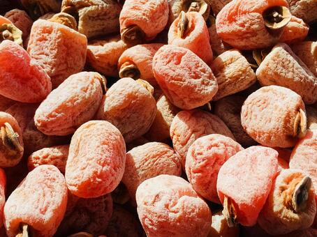 干し柿 食べ物,食材,市田柿の写真素材