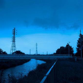 鉄塔がある風景 鉄塔がある風景の写真