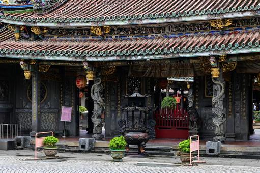 台湾・台北 大龍峒保安宮 台湾・台北 大龍峒保安宮 台湾,台北,大龍峒の写真素材