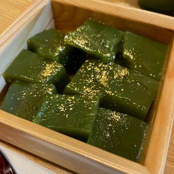 抹茶わらび餅 抹茶わらび餅 抹茶わらび餅,ひがし茶屋街,抹茶の写真素材
