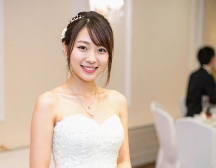笑顔の花嫁 ウエディングドレス 結婚式1 笑顔の花嫁 ウエディングドレス 結婚式1の写真