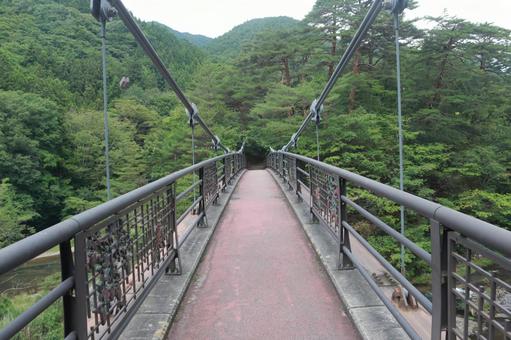 吊り橋 吊り橋の写真