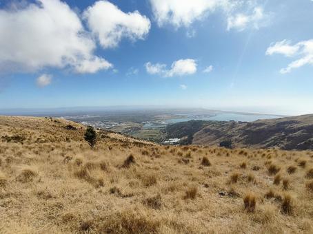 丘の上からの絶景の写真