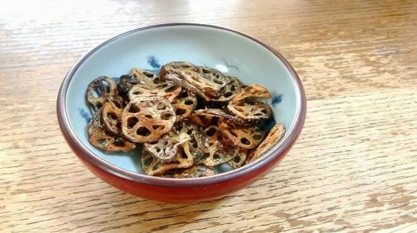蓮根チップス 蓮根チップスの写真
