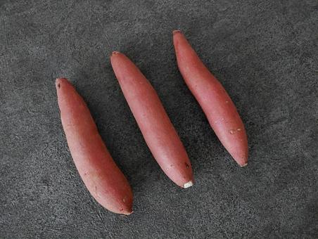 小さいサイズの「あまはづき」、さつまいも 小さいサイズの「あまはづき」、さつまいも さつまいも,あまはづき,小さいの写真素材