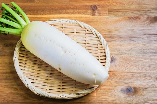 大根 金沢大根,野菜,根菜の写真素材