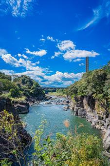 鹿児島　曽木の滝の風景 曽木の滝,鹿児島,自然の写真素材