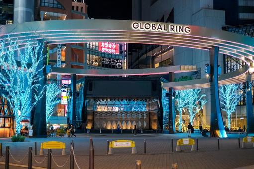 Photo, global ring, ikebukuro nishiguchi park, westgate park, 