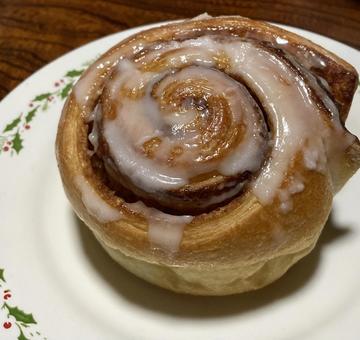菓子パン〜シナモンロール シナモンロール,パン,菓子パンの写真素材