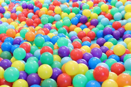 カラーボールの写真