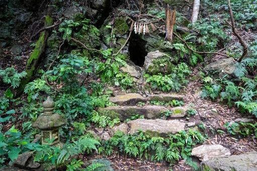 三重 天の岩戸 大沢の風穴 三重 天の岩戸 大沢の風穴の写真