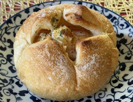 ベーコンポテトパン ベーコンポテトパン,ベーコン,ポテトの写真素材