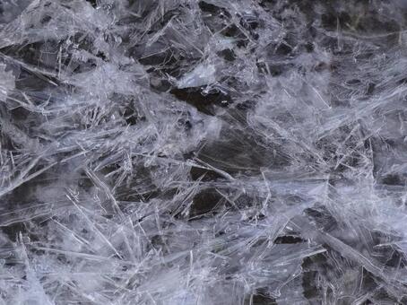 氷の道 地面,凍結,氷の写真素材