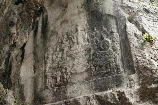杭州・霊隠寺 飛来峰 霊隠寺,飛来峰,杭州の写真素材