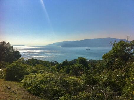 友ヶ島からの海の景色 友ヶ島,海,絶景の写真素材