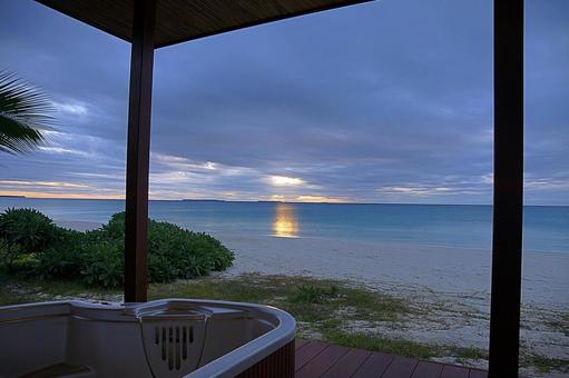 ニューカレドニア412 ウヴェア島 夕景 ニューカレドニア412 ウヴェア島 夕景 ニューカレドニア,ウヴェア島,パラディッドウヴェアの写真素材