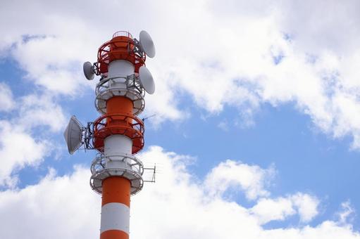 アンテナ アンテナ,鉄塔,アンテナ塔の写真素材