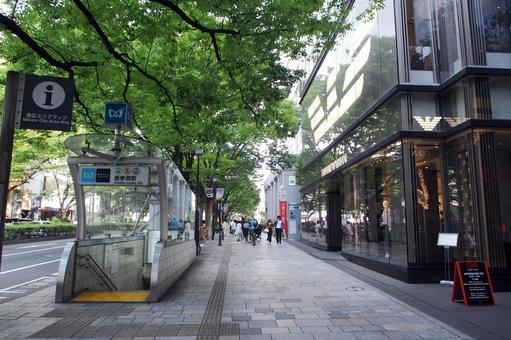 東京地鐵表參道站, JPG 東京地鐵表參道站, 오모테 산도, 메이지 신궁, 하라주쿠, JPG