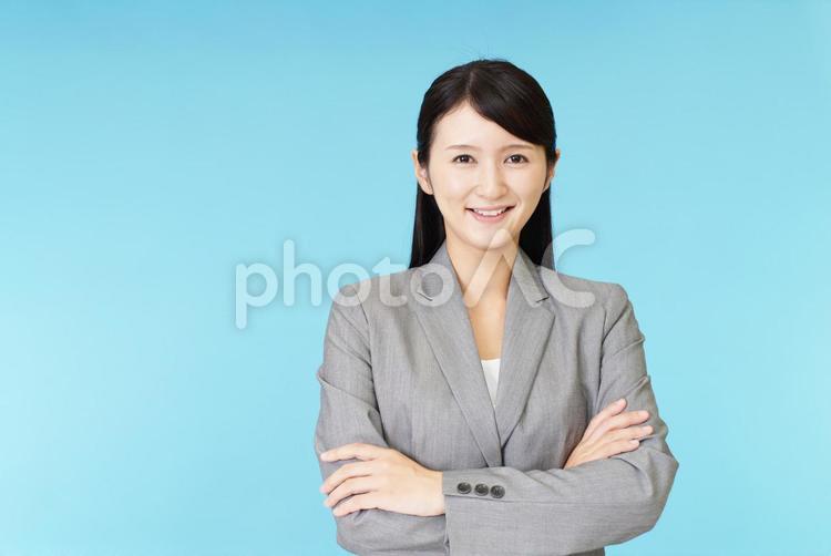 笑顔のビジネスウーマン 女性,ビジネスウーマン,女の写真素材