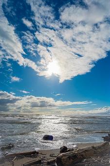 北海道 滝瀬海岸 シラフラの風景 北海道 滝瀬海岸 シラフラの風景 北海道,滝瀬海岸,滝瀬の写真素材