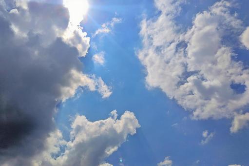 Summer sky, JPG