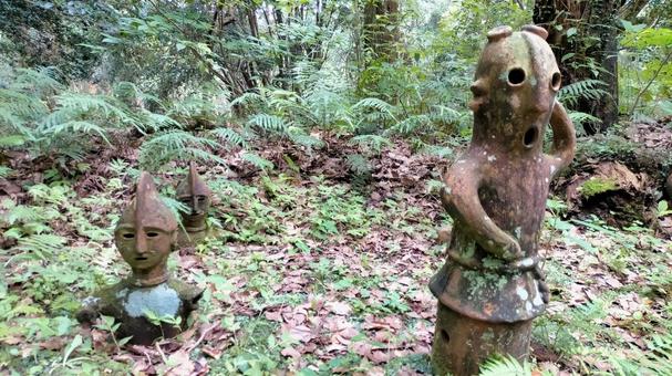 宮崎はにわ園 宮崎,はにわ園,はにわの写真素材