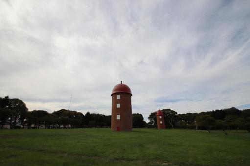 明治公園のサイロ 明治公園のサイロ 北海道,根室市,明治公園の写真素材