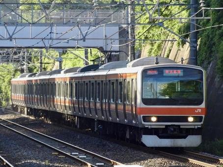E231系0番台 武蔵野線 市川大野駅 E231系0番台 武蔵野線 市川大野駅の写真