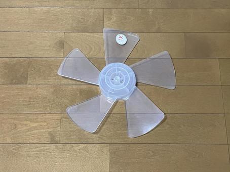 扇風機の羽根 扇風機の羽根の写真