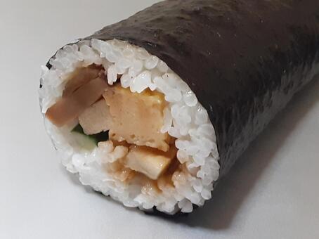 恵方巻き 恵方巻き,太巻き,寿司の写真素材