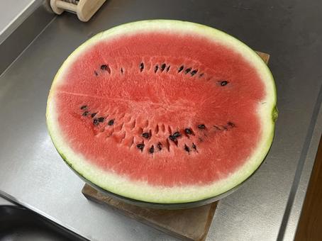 スイカ スイカ スイカ,断面,野菜の写真素材