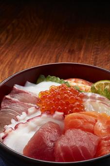 海鮮丼 海鮮丼の写真
