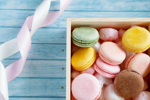 Macaroons and ribbons, JPG