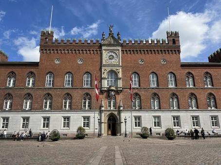 オーデンセ オーデンセ,デンマーク,北欧の写真素材